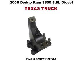 52021137aa Dodge 03 To 07 Ram 2500 5.9l Diesel Left Engine Motor Mount Bracket Oem