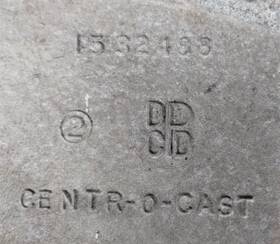 1532488 Dpcd Mopar Centr-o-cast Aluminum Stock Mohawk Transmission Adapter 1954
