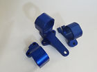 Efb1 Hasport Honda Cable Trans Mount Kit Blue Anodize
