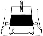 Em-2811 Westar Industries Auto Trans Mount Fits Gmc Sierra Yukon Xl