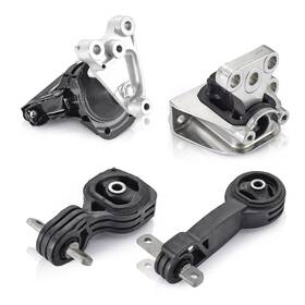 Enamms103704 Ena Engine Motor Transmission Mount Set Compatible With Honda Civic 1.8l 2006