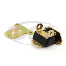 Tlx-eng3.1117g-cl360a72 Energy Suspension For Chevy Bel Air/biscayne 1966-1972 Early Engine Mount Black