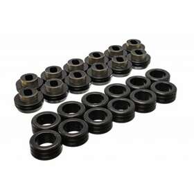 Tlx-eng3.4132g-cl360a73 Energy Suspension For Gmc Jimmy 1992-2001 Body Mount Set Black