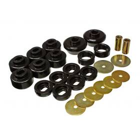 Tlx-eng3.4175g-cl360a71 Energy Suspension For Gmc Sierra 1500 2008-2013 Body Mount Bushing 4wd - Black