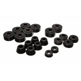 Tlx-eng4.4102g-cl360a70 Energy Suspension For Ford Bronco 1978 1979 Body Mount Set - Black