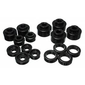 Tlx-eng4.4120g-cl360a70 Energy Suspension For Ford F-250/f-350 Super Duty 1999-2007 Body Mount Set Black