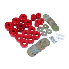 Tlx-eng8.4114r-cl360a72 Energy Suspension For Toyota Land Cruiser 2013 2014 Body Mount Set Red