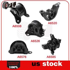 Ap10432901l Engine Motor Trans Mount Set 5pcs For 1997-2001 Honda Crv 2.0l Auto 8575 8982