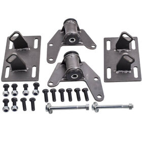 D6iay4 Engine Mount Adapter Kit For Gm Into In To A 1973 1988