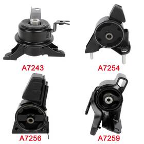13378749 Everpartstorecs 4pcs Engine Motor And Trans Mount Set For Toyota Corolla 1.8l 98-02 Auto 4spd