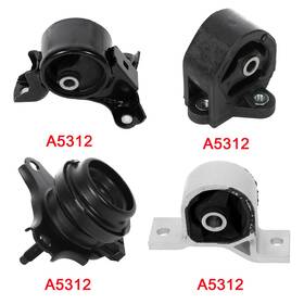 13378751 Everpartstorecs Engine Motor Mount And Auto Transmission Set For Honda Civic Acura El 2001-05 1.7l