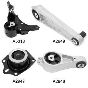 13378788 Everpartstorecs 4pcs Engine Motor Mount Kit Set For Dodge Neon 2.0l 2003-2005 Auto Trans