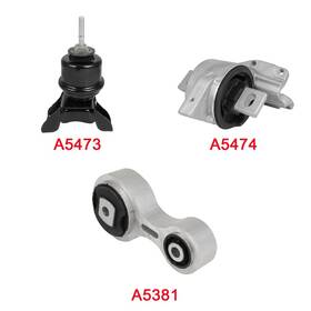 13381687 Everpartstorecs 3x Engine Motor And Transmission Mount For Ford Fusion 2.3l 3.0l 06-09 A5473 At