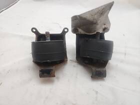 11811128510 Factory Bmw Oem E30 325 Engine Motor Mount Bushing Brackets Heat Shield Plates 82-90 J2