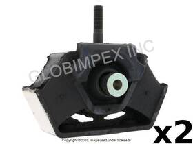 170616 Febi Bilstein For Mercedes 2002-2018 Engine Mount 2 Pcs 1 Year Warranty