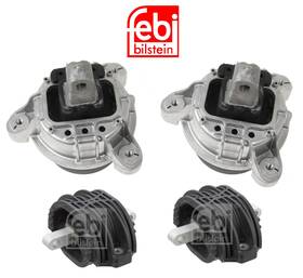 9015-04570 Febi Original Oem Engine Motor Mount Hydraulic Transmission Set 4pcs For Bmw 528i