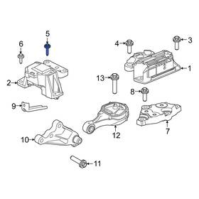 68201193aa Fiat Oe For 500x 2019-2023 Engine Mount Bolt