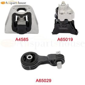10007507 For Honda Civic 2006-11 1.3l I4 2 Pcs Engine Motor Mounts And 1 Transmission Mount