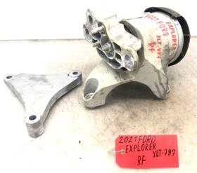 27021 Ford 2020-2024 Explorer Right Pass Front Engine Support Mount Bracket Set Oem