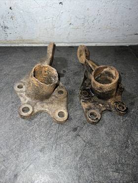 68-6030 Ford 1936 Front Engine Motor Mounts Original Pair V8 Flathead