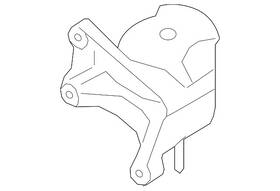 L1mz-6038-l Ford Genuine Motor Mount