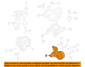 C1bz6068g Ford Oem 14-19 Fiesta Enginetransaxle Engine Trans Mounting-torque Arm