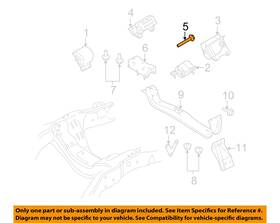 W711959s439 Ford Oem 08-10 F-250 Super Duty-mount Bracket Bolt