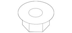 W715033-s440 Ford Genuine Suspension Cross-member Nut
