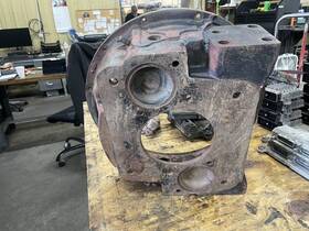 Fula4751 Fuller 19693 #2 Transmission Bell With Engine Mount Holes Used