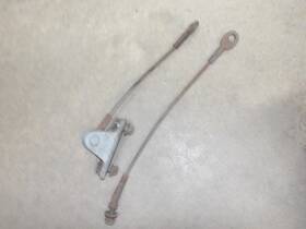 5963564 General Motors 65 66 67 Chevrolet Chevy Ii Nova Original Gm Engine Mount Recall Cable Set Pair