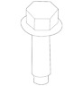W717674-s439 Genuine Ford Motor Mount Bolt W717674 S439