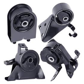 Pw1k0136 Geumri Engine Motor Mount Compatible With Fits For 1999-2000 Mazda Protege Black