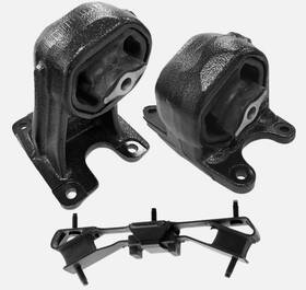 Give Me Fuel Give Me Fire A5883 A5884 A5478 Engine Mounts W. Rear Trans Mount 3pcs For Ram 2500 3500 5.7l 6.4l