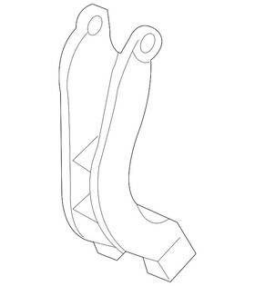 12570317 Gm Genuine Strut Rear Bracket