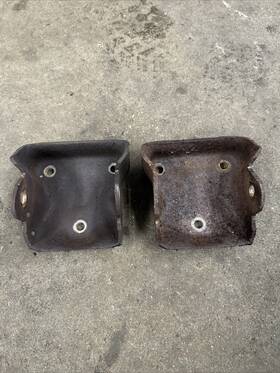 14037875 Gm Chevrolet Clamshell Motor Mounts 334601 Engine Buick Pontiac Brackets 73-87