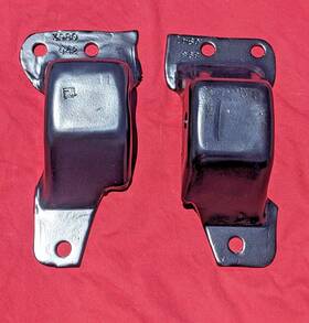 3980842 Gm Real Nos 1969-70 Camaro Bbc Nova Big Block Chevy Engine Lh Rh Motor Mounts 396