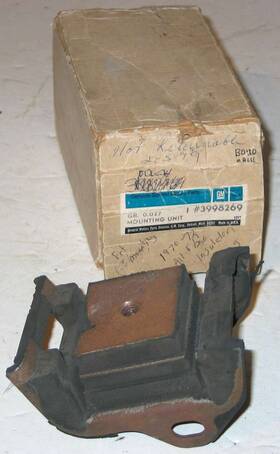 Gm 3998269 1970-1972 Camaro Firebird 6cyl Nos Motor Mount