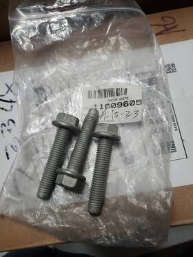 11609605 Gm Oem 2018-2024 Gmc Acadia Engine Transmission Mounting Bolts Pack Of 3