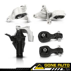 Gon864885 Gone-auto Fit For 15-17 Honda Crv Cr-v 2.4l Automatic Motor Mount Kit 5pc Engine Set