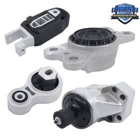 Gp1062153dh Goodshepherd18 4pcs Engine Mount And Transmission Set For Ford Edge 15-18 3.5l 3.7l V6 Auto