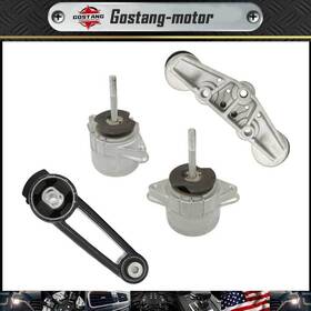 10003 Gostang For Porsche Panamera 2011-2016 3.0l 3.6l Engine Motor&trans Mount 4pcs Kit