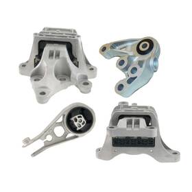 Emk1059 Gttc Performance New Set Of 4 Engine And Trans Mount For 18-20 Chevy Equinox 2.0l Fwd Auto