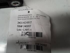 343.ho1r17 Honda 2017 Accord Rear Engine Mounts 367494