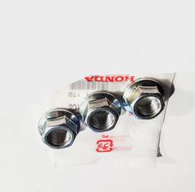 380s5a-01-02-03-04-05 Honda 01-05 Civic Motor Mount Stud Bolt 12mm 3 Nuts Nut 1.7l Engine Transmission
