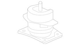 50800-sjc-a01 Honda Genuine Engine Mount