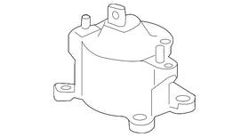 50830-t3v-a01 Honda Genuine Front Mount