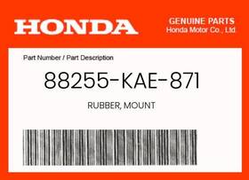 88255-kae-871 Honda Genuine Rubber Mount -