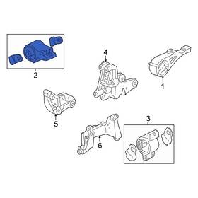 50820s3yj01 Honda Oe For Insight 2000-2006 Front Engine Mount