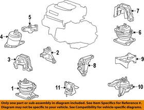 50820t2ga01 Honda Oem 13-17 Accord Engine Trans Mounting-side Mount 50820t2ga01 Honda Oem 13-17 Accord Engine Trans Mounting-side Mount