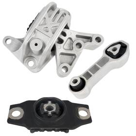 Ce2925508iec Htostar Racing Engine Motor Transmission Bracket Kit 2012-2018 Fiat 500 1.4l Tur